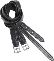 Produktbild von Kieffer Ultrasoft Steigbügelriemen aus Leder für Pferde in Schwarz
