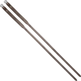 Kieffer Ultrasoft Steigbügelriemen für Pferde aus Nylon in Braun – Bild 1 von 2