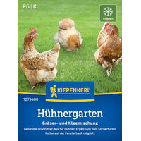 Produktbild von Kiepenkerl Hühnergartensamen Gräser- und Kleemischung als Ergänzungsfutter für Hühner