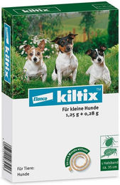 Kiltix Zecken- und Flötenhalsband für kleine Hunde 1 Stück – Bild 1 von 1