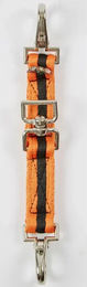Kincade Brights Bicolor Langer Longierring aus Nylon in Orange Einheitsgröße – Bild 1 von 2