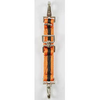 Produktbild von Kincade Brights Bicolor Langer Longierring aus Nylon in Orange Einheitsgröße