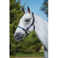 Produktbild von Kincade Leder Kopfhalfter Rope Head Collar Blau für Vollblut Pferde - 1 Stk.