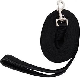 Produktbild von Kincade Longierleine für Pferde in Schwarz aus Gurtband