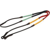 Produktbild von Kincade Rainbow Pferdeziegel mit Haken aus Gummi in Braun und Bunt Full Size