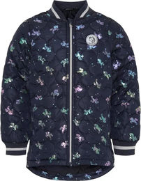 Produktbild von Kinder-Daunenjacke Equipage Libby Blau für 14-Jährige aus Polyester