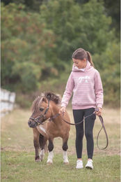 Produktbild von Kinder Kapuzenpullover Eden By Penelope Ikona aus Baumwolle in Rosa Silber
