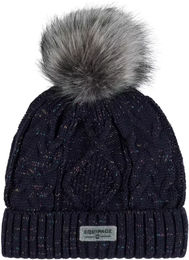Produktbild von Kinder Wintermütze Equipage Lilly aus Acryl in Blau Bunt