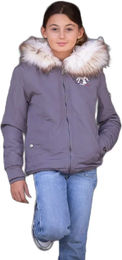 Produktbild von Kinderjacke Eden By Penelope Lyon Grau aus Polyester Gr. 6 Jahre