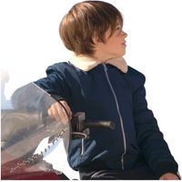 Produktbild von Kinderjacke Flags&Cup Alberni Blau aus Polyester Größe 8 Jahre