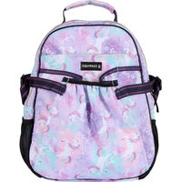 Produktbild von Kinderrucksack Equipage Klara für Mädchen in Silber Lila Bunt 38 cm x 31 cm x 12 cm