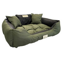 Produktbild von KingDog Hundebett Zwinger personalisiert wasserdicht grün 75x65 cm - 75 cm