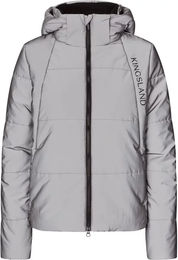 Kingsland Aurora Damen Daunen-Reitjacke Grau – Bild 1 von 2