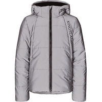 Produktbild von Kingsland Aurora Reitjacke für Kinder Grau wasserabweisend und reflektierend