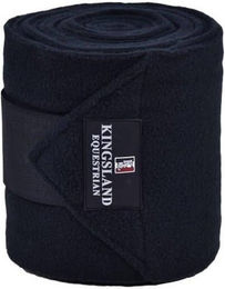 Kingsland Bandagen Classic 2er-Set Fleecebandagen aus Polyester in Navy Blau – Bild 1 von 1