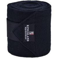 Produktbild von Kingsland Bandagen Classic 2er-Set Fleecebandagen aus Polyester in Navy Blau