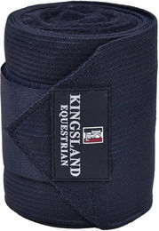 Kingsland Bandagen Elastik Classic Beinschutz 2er-Set Navy One Size – Bild 1 von 1