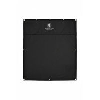 Produktbild von Kingsland Boxenvorhang Classic Schwarz 175 x 145 cm