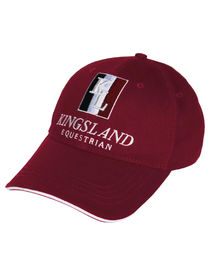 Produktbild von Kingsland Cap Classic Burgundy Unisex Baumwolle Rot