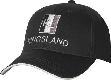 Kingsland Classic Baseballmütze Unisex aus Baumwolle Schwarz – Bild 1 von 9
