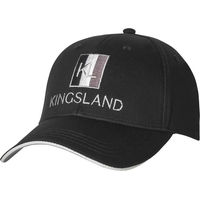 Produktbild von Kingsland Classic Baseballmütze Unisex aus Baumwolle Schwarz