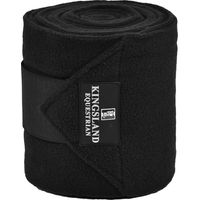 Produktbild von Kingsland Classic Fleece Gamaschen 2er Pack aus Polyester in Weiß oder Schwarz