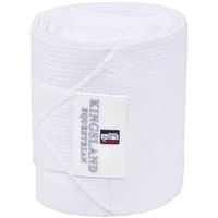 Produktbild von Kingsland Classic Gamaschen für Pferde aus Fleece in Weiß (2er Pack)
