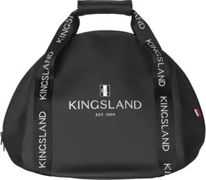 Produktbild von Kingsland Classic Helmtasche für Reiter Schwarz wasserabweisend