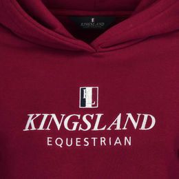 Kingsland Classic Hoodie Unisex aus Baumwolle in Rot Grösse L – Bild 1 von 6