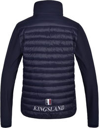 Kingsland Classic Hybrid Reitjacke Unisex Blau Nylon XXS – Bild 1 von 2