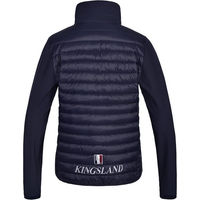 Produktbild von Kingsland Classic Hybrid Reitjacke Unisex Blau Nylon XXS