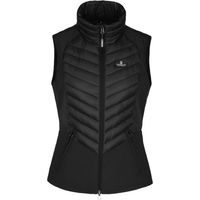 Produktbild von Kingsland Classic Hybrid-Reitweste Damen Schwarz Nylon Größe L