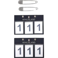Produktbild von Kingsland Classic Nummernhalter für Schabracken 2er Pack