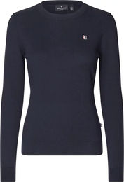 Produktbild von Kingsland Classic Oneck Pullover Damen Blau Baumwolle XS