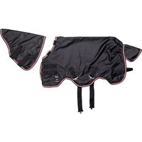 Produktbild von Kingsland Classic Outdoor-Decke für Pferde aus Polyester in Blau oder Schwarz