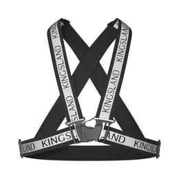 Kingsland Classic Reflektierende Weste Schwarz mit Elasthan – Bild 1 von 2