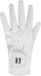 Kingsland Classic Reithandschuhe aus Kunstleder Unisex Schwarz oder Weiß Größe M – Bild 1 von 2