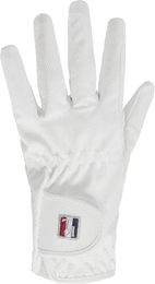 Kingsland Classic Reithandschuhe aus Kunstleder Weiß Unisex Größe M – Bild 1 von 5