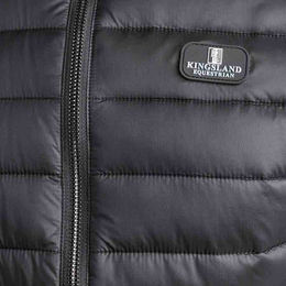 Kingsland Classic Reitjacke Damen wasserdicht aus Nylon in Schwarz – Bild 1 von 5