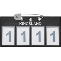Produktbild von Kingsland Classic Reitnummernhalter 2er-Pack mit 4 Fächern