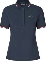 Kingsland Classic Reitshirt Damen aus Baumwolle Blau Größe S – Bild 1 von 3