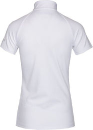 Produktbild von Kingsland Classic Reitshirt Damen Weiß Kurzarm XL wasserabweisend
