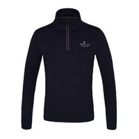 Produktbild von Kingsland Classic Reitshirt Herren Langarm Blau Polyester Winter XL