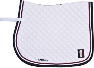 Kingsland Classic Springschabracke für Ponys aus Baumwolle in Blau oder Weiß – Bild 1 von 2