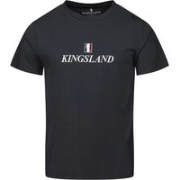 Produktbild von Kingsland Classic T-Shirt aus Baumwolle Unisex Blau Schwarz 5/6 Jahre