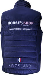 Kingsland Classic Thermoweste Unisex Blau mit Horse Shop Stick aus Nylon wasserabweisend – Bild 1 von 10