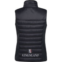 Produktbild von Kingsland Classic Thermoweste Unisex Schwarz aus Nylon wasserabweisend