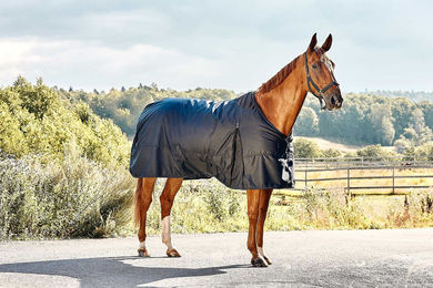 Kingsland Classic Top Nutch Turnout Rug Pferdedecke 400g Navy - 400 g – Bild 1 von 8