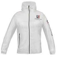 Produktbild von Kingsland Classic Transparente Unisex Regenjacke mit Kapuze und getapten Nähten aus Kunststoff XXL