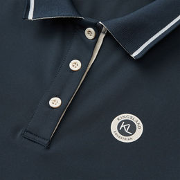 Produktbild von Kingsland Damen Kleid aus Polostoff in Blau Größe XL